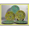Image 1 : 5 JIAQING CHINESE EXPORT BUTTERFLY PLATES 18C #1902124
