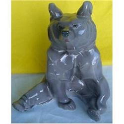 OLD BERLIN KPM PORCELAIN FIGURE OF GRIZZLY BEAR#1902132