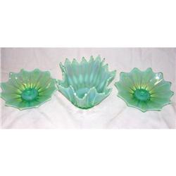 Fostoria 3 Piece Consol Set #1902162