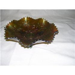 Northwood Wishbone / Ruffles & Rings Green Bowl#1902165