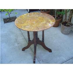 Victorian Center Table w/marble top #1914418