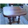 Image 1 : Henri II Style Walnut Dining Table #1914419