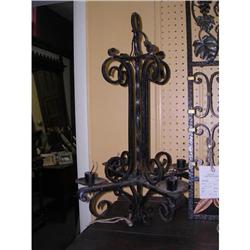 French Cast Iron Candelier #1914479