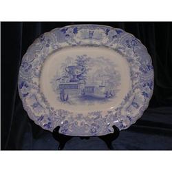 Blue White Platter #1914488