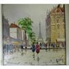 Image 1 : Devity 4 Oil & Tile Paintings A Street in Paris#1914547