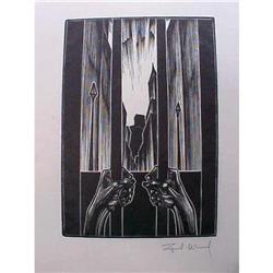 Gods Man by Lynd Ward 1929 Original #1914555