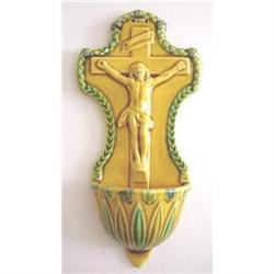 A Majolica Religious Icon (c1890) #1914575