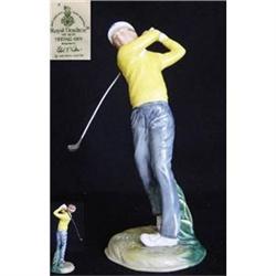 Royal Doulton Figurine - Teeing Off #1914648