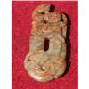Image 1 : Han period green jade carving in shape of a #1914832
