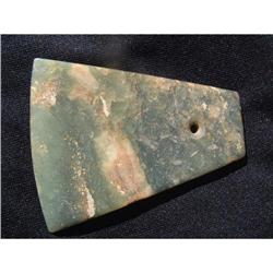 Neolithic period green jade axe of trapezoid #1914858