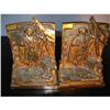 Image 1 : Pr. of Rare Antique pompeian pirates bookends! #1915023