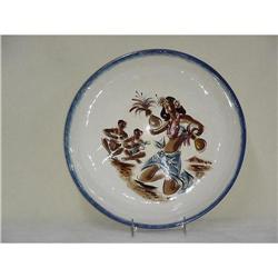 Sascha Brastoff Hawaiian Dancer Bowl  #1915043