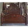 Image 1 : ORNATE WALNUT VICTORIAN ESTATE STYLE QUEEN BED #1915146