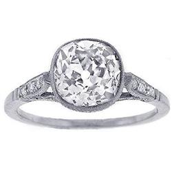 2.42ct Antique Estate Art Deco Diamond Ring #1915156