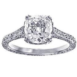 2.25ct Antique Estate Art Deco Diamond Ring #1915159