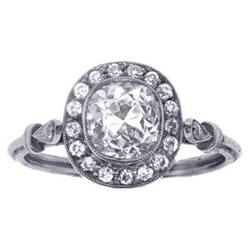 1.5ct Antique Estate Art Deco Diamond Ring #1915163