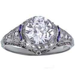 1.69ct Antique Estate Vintage Art Deco Diamond #1915166