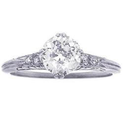 .96ct Antique Estate Art Deco Diamond Ring #1915173
