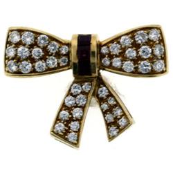 Signed Van Cleef & Arpels Contemporary Pin #1915182