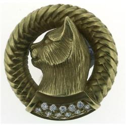 Signed Kieselstein Cord Contemporary Pin #1915184