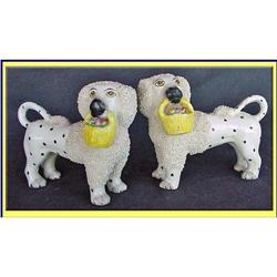 PR EARLY STAFFORDSHIRE SPOTTED LION DOG #1915224