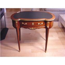 Antique French Kidney Shaped Desk #1915231