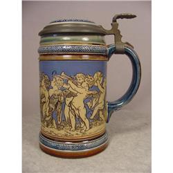 Old German Mettlach Stein #20251 #1915240