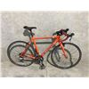 Image 2 : ORANGE KONA JAKE THE SNAKE, 18  SPEED, 21" FRAME ROAD BIKE