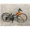 Image 2 : ORANGE DEVINCI STOCKHOLM 24 SPEED, MOUNTAIN BIKE - NO SEAT, NO FRONT BRAKE, FLAT TIRE