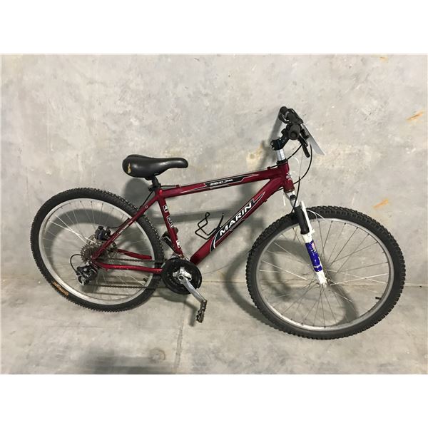 RED MARIN BOBCAT TRAIL 24 SPEED, 18
