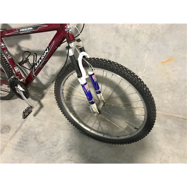 RED MARIN BOBCAT TRAIL 24 SPEED, 18