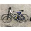 Image 1 : BLUE CCM TLX 21 SPEED, FRONT SUSPENSION MOUNTAIN BIKE - NO REAR BRAKES