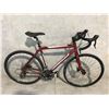 Image 2 : RED MEC 24 SPEED, FRONT AND REAR DISC BRAKES, 20" FRAME  ROAD BIKE