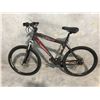 Image 1 : DARK BROWN ASAMA CANYON 21 SPEED, DISC BRAKES, 19" FRAME MOUNTAIN BIKE - NO FRONT BRAKES