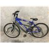 Image 1 : BLUE DUNLOP FS777 21 SPEED, FRONT SUSPENSION MOUNTAIN BIKE - NO FRONT BRAKES