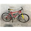 Image 2 : RED CCM HEAT 21 SPEED 18" FRAME, FRONT SUSPENSION MOUNTAIN BIKE