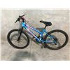 Image 1 : PINK AND BLUE MOVELO ALGONQUIN 18 SPEED, 14" FRAME MOUNTAIN BIKE