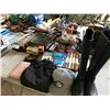 Image 2 : CHI SPINN CURL, VOLUMIZER AND MISC. AND APPAREL INCLUDING ADIDAS SIZE 6 SHOES,