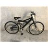 Image 2 : BLACK NO NAME, 21 SPEED, 18" FRAME FRONT SUSPENSION MOUNTAIN BIKE