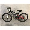 Image 1 : BLACK IRONHORSE 21 SPEED, 15" FRAME DISC BAKE, FULL SUSPENSION MOUNTAIN BIKE - NO REAR BRAKES