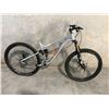 Image 2 : SILVER ROCKY MOUNTAIN 17" FRAME , DISC BRAKE, FULL SUSPENSION MOUNTAIN BIKE - NO PEDAL ASSEMBLY,