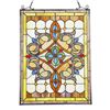 Image 1 : Stained Art Glass Hanging Window Panel