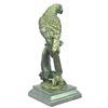 Image 3 : Signed Brazilian Parrot Bronze Sculpture
