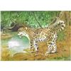 Image 1 : 1920's Jaguar, Color Lithograph Print