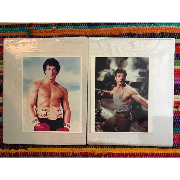 Vintage Sylvster Stallone Color Photos