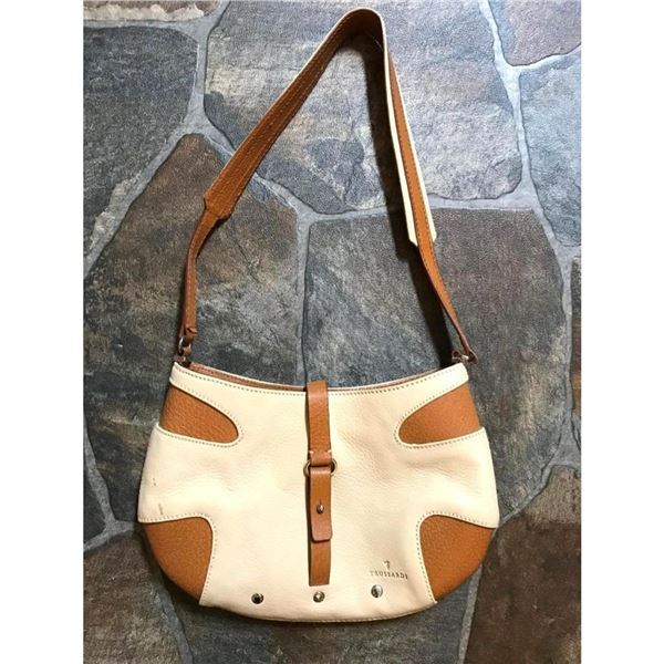 Vintage Trussardi Leather Handbag, Purse