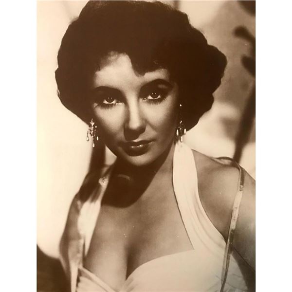 Elizabeth Taylor Sepia Tone Photo Print