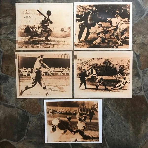Group of Early 1900's Baseball Scenes, Photo Prints