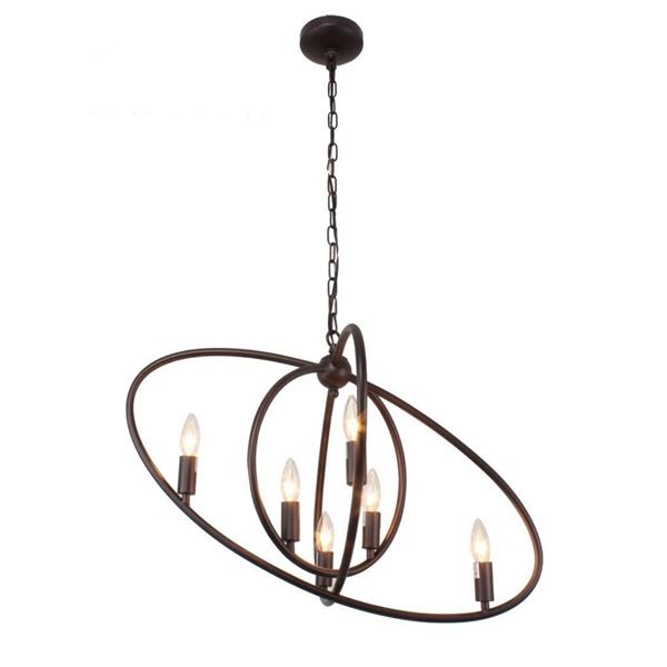 Industrial Style Inverted Pendant Light