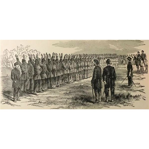 African American History, SC Civil War Troops, General Saxton Engraving